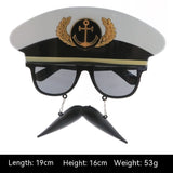 Halloween Funny Beard Ball Props – Skull Pirate Party Decoration