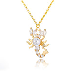 European and American Fashion Gothic Scorpion Necklace