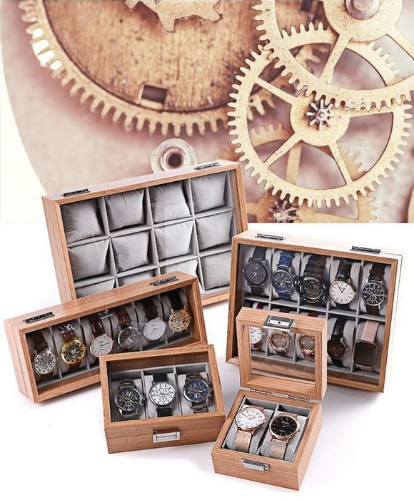 Watch Jewelry Storage Box, Glass Skylight Watch, Display Case