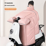Rain-proof, Fleece-lined Thickened Waterproof Winter Windshield