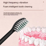 USB Rechargeable Soft Bristle Electric Toothbrush