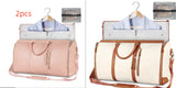 Large Capacity Travel Duffle Bag, Women's Handbag, Folding Suit Carrier, Waterproof Clothes Totes