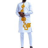 High Quality Cotton, Men's 2-piece Ethnic Suit