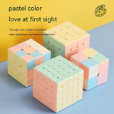 Holy Hand Legend Macaron Color, Third-level Fun Introduction 2345-level Fidget Magic Cube, Educational Toys