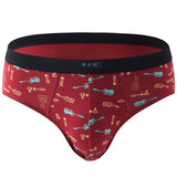 Men's Comfortable Briefs, Soft Cotton Underwear (Pack of 2)