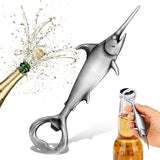 Creative Fish Handle Metal Beer Bottle Opener, Bar Accessories Tools, Beer Openors, Gift Ideas, Kitchen Gadgets