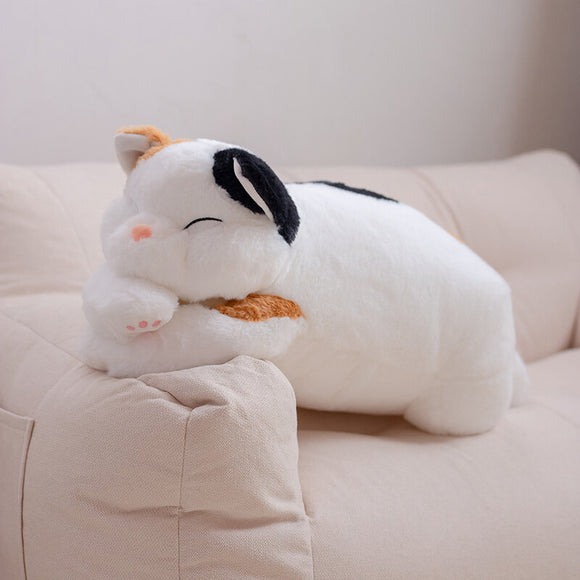 Cat Face Pillow Doll Toy