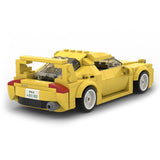 Assembled Building Block Racing Car, Static Toy