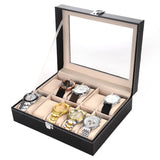 Watch Jewelry Storage Box, Glass Skylight Watch, Display Case
