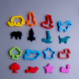 Children's Play House Toy, DIY Color Mud Tool, Mold Set