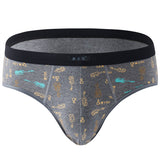 Men's Comfortable Briefs, Soft Cotton Underwear (Pack of 2)