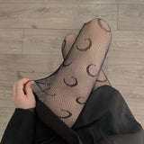 Ladies' Fashion Personality Thin Fishnet Socks