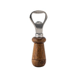 Stainless Steel Wooden Handle Bottle Opener
