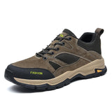 Lace-up Sneakers for Men, Casual Breathable Outdoor Hiking Running Sports Shoes
