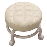 Universal-wheel Household Acrylic Caster, Portable Seating Stool