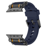 Gear Rotary Decompression Silicone Watch Strap with Metal Connector (Watch not included)