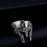 New Personality Warrior Mask Fashion Ring