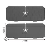 Kitchen Silicone  Faucet Absorbent Mat, Sink Splash Guard, Silicone Faucet Splash Catcher Countertop Protector