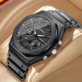 Male Trends, Students' Fashion, Large Dial Sports Watch
