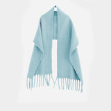 Solid Color Warm Shawl – Polyester Fabric Neck Wrap