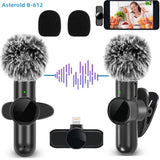 K3 Wireless Collar Clip Live Mini Interview Sound Recording Microphone