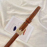 Jeans Strap, Retro Thin Belt for Women