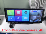 1026-inch Full Touch Screen All-in-one Car Navigation Device, Front and Rear Dual HD Recording, P Split Display