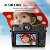 6K HD Digital Retro Mirrorless Camera
