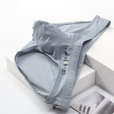 Men's Low Waist, Ice Silk, Sexy Trendy Briefs (Pack of 2)