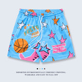 American Basketball Loose-fitting Lightweight Thin Shorts