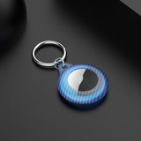 Suitable for Anti-lost Device PP Carbon Fiber Pattern Keychain Frosted Ultra-thin Tracker Protective Cover