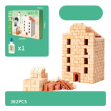 Mini Brick House Building DIY Toy