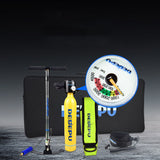 Scuba Respirator, Portable 05L Oxygen Cylinder, Water Sports Snorkeling Set
