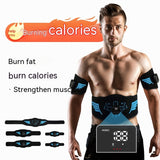 Metal Sheet EMS Abdominal Stickers Belt, Fitness Equipment