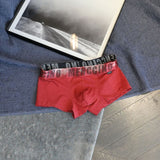 Cotton Low Waist, Tight U Convex Boxer Briefs for Men
