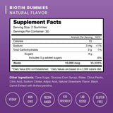 Biotin Gummies, Vegan Chews