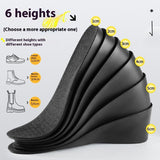 Invisible Height Increasing Insoles for Men – Non-collapse, Comfortable Inner Lift Pads