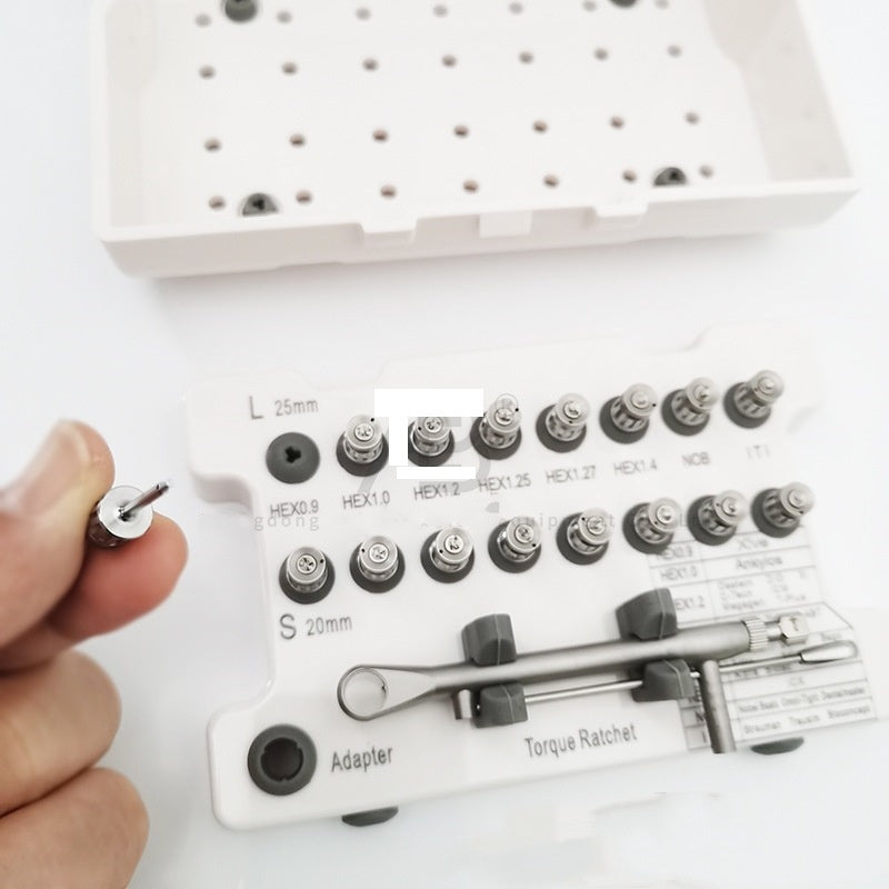 Dental Hand Implant Restoration Tool Screwdriver Transfer Rod Torque S ...