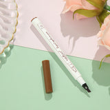 4-Fork Eyebrow Pencil – Long-lasting Waterproof Microblading Effect Brow Pen