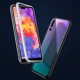 Single-sided Glass Magnetic Mobile Phone Case Protective Cover