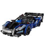 Racing Car Assembling Small Particles Plastic Building Blocks Children's Toys