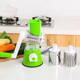 Kitchen Rotary Vegetable Slicer Roller Cutter – Vertical Grater for Fruits, Vegetables & Nuts