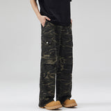 Paratrooper Camouflage Men and Women's, Multi-pocket Cargo Pants