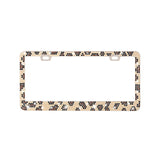 Stick-on Crystals Number Plate Frame, US Standard Acrylic Diamond License Plate Frame