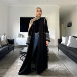 Fringe Cardigan Robe – Modest Muslim Women’s Outerwear