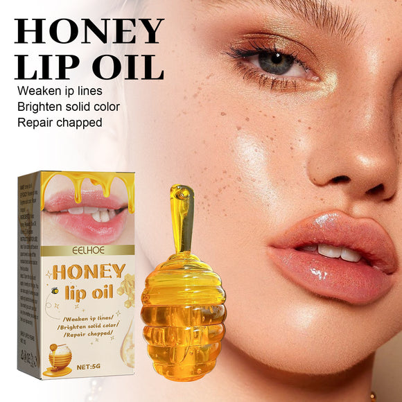 Honey Lip Gloss, Fade Anti-chapping Peeling Care