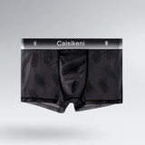 Summer Ice Silk, Ultra-thin Breathable, Mesh Boxers