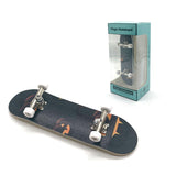DIY Toy Skates, Park Tech, Deck Stunt Part with Metal Bracket and Bearing Wheel, Professional Finger Skateboards