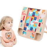 Early Education, Children Puzzle, Wooden Three-dimensional Activity Toys