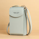 Mobile Phone Crossbody Bags Clutch Large Capacity Long Wallet Women's Shoulder Bag